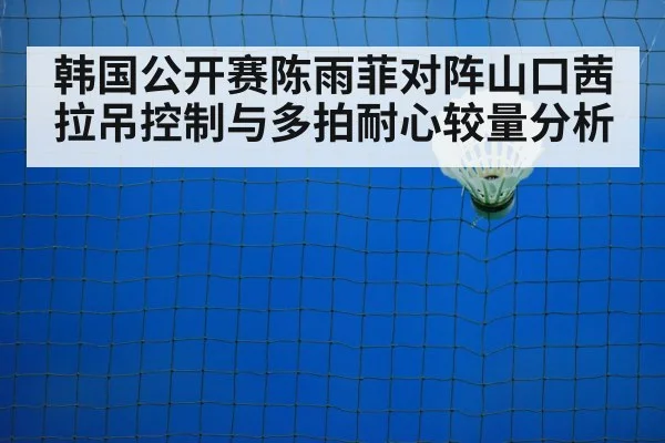badminton net shot closeup